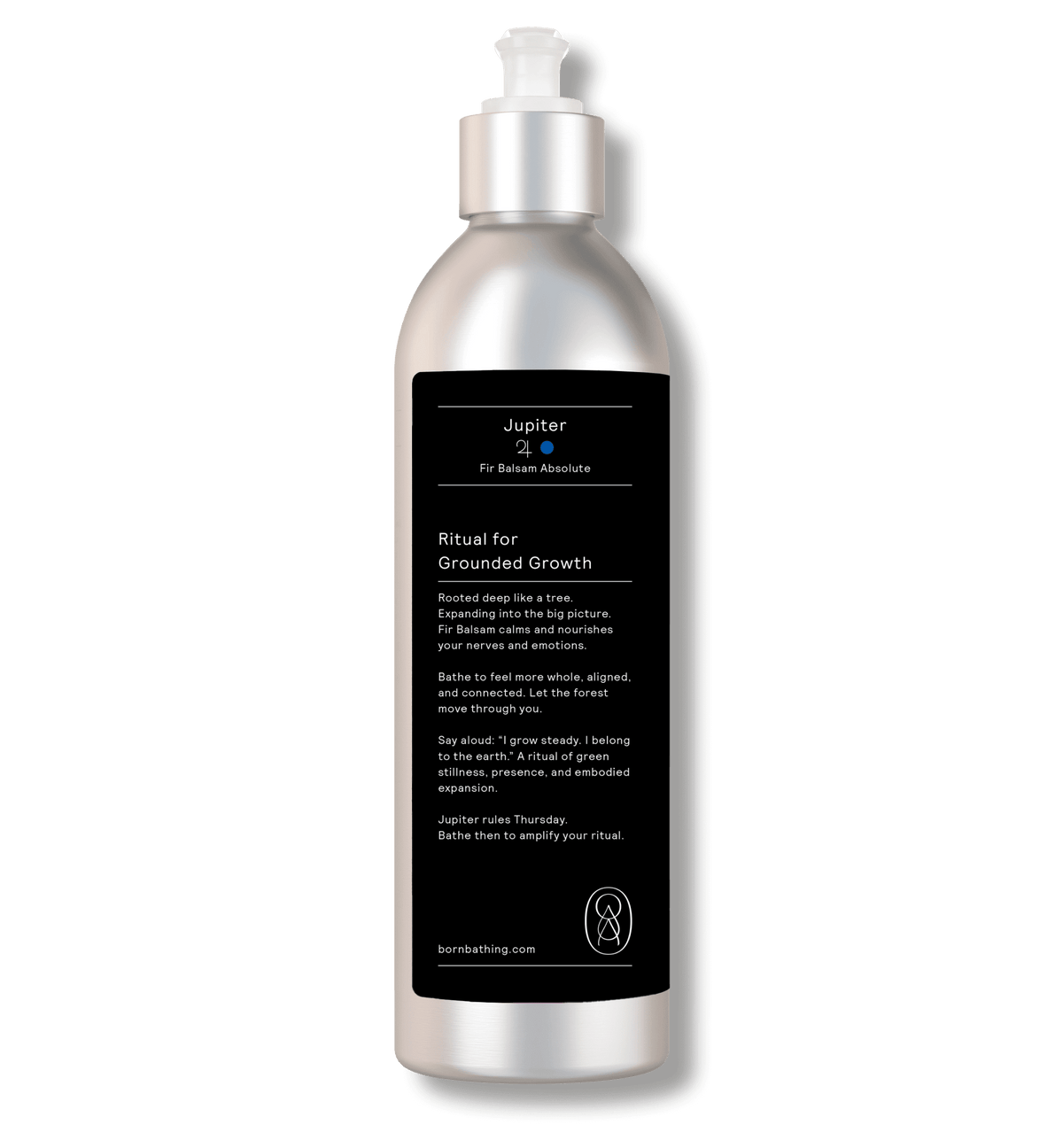 Jupiter Fir Balsam Castile Wash 10 oz bottle, ritual