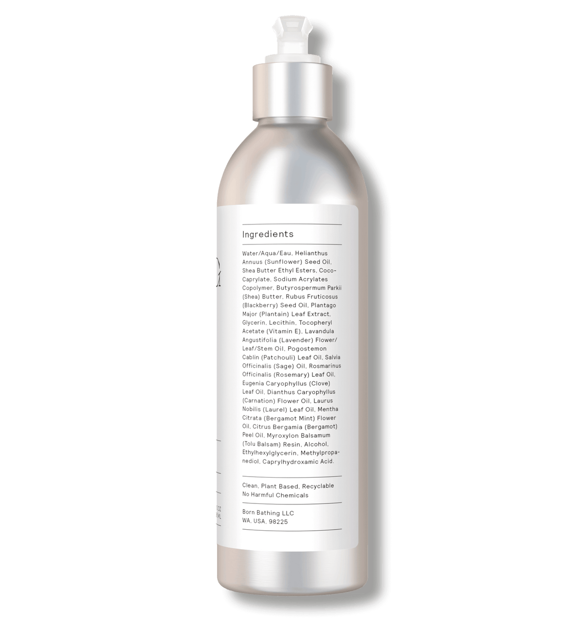 Spirit Lifter Lotion 10 oz bottle, right view