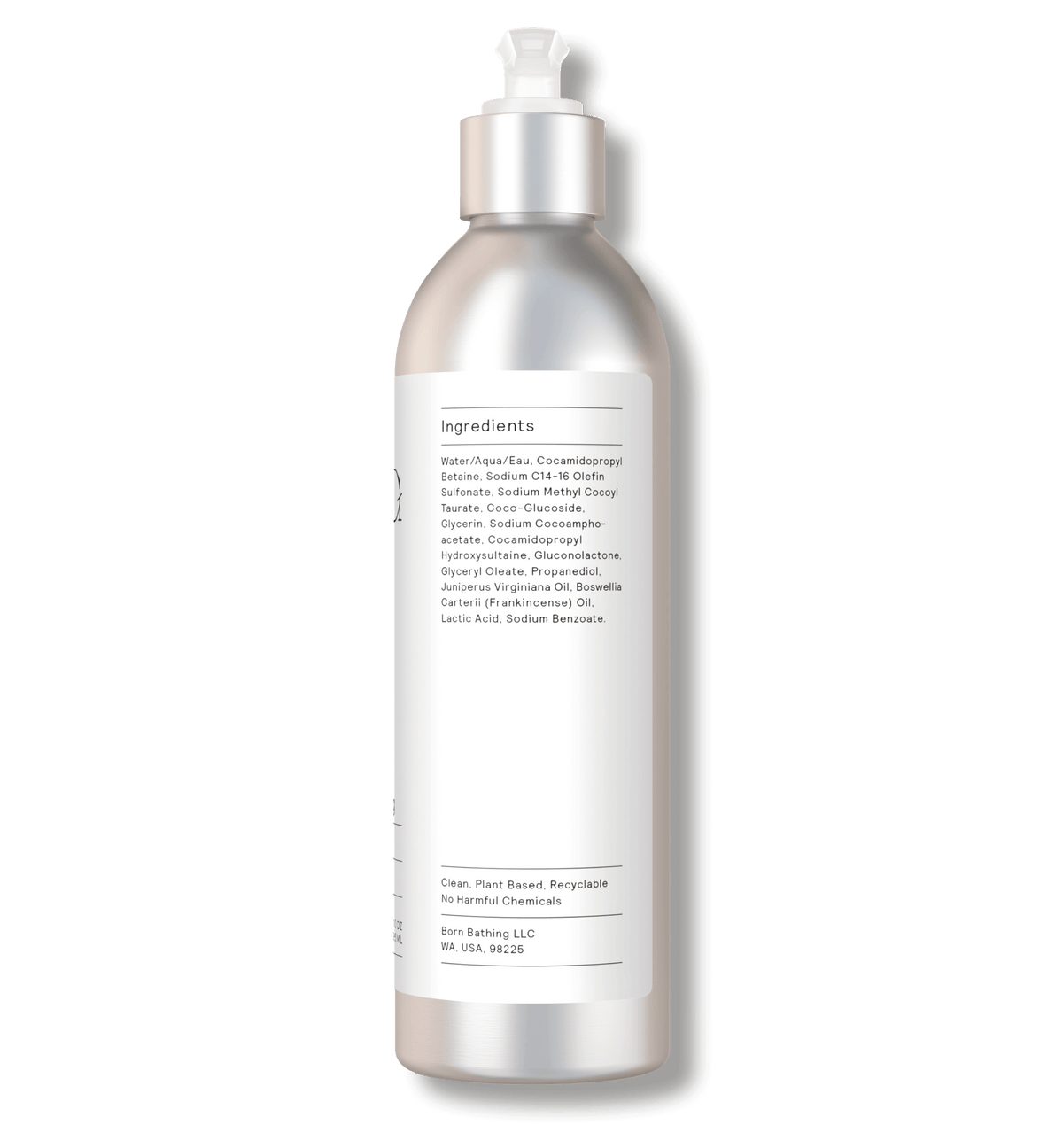 Totally Transforming Mind Body Wash 10 oz bottle, right view