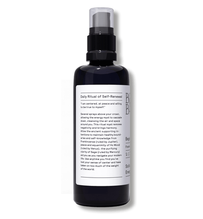 Begin Again Energy Myst 100 ml bottle, left view