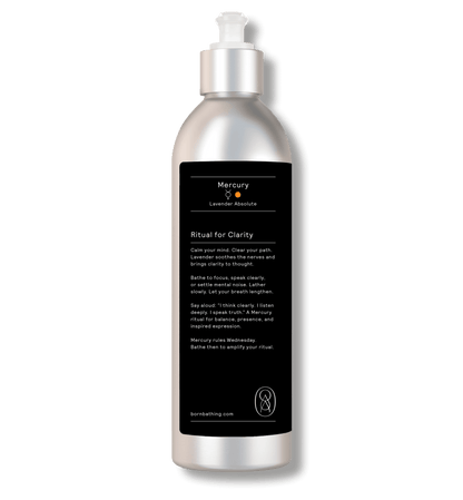 Mercury Lavender Castile Wash 10 oz bottle, ritual
